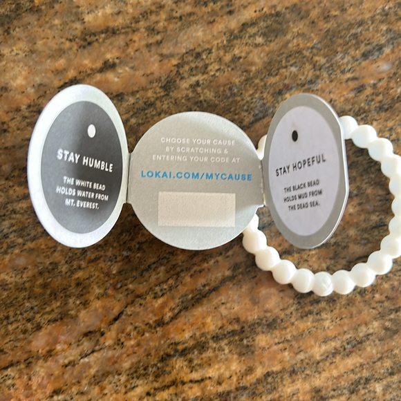 Lokai Original Bracelet NWT Mt Everest/ Dead Sea - Picture 3 of 3